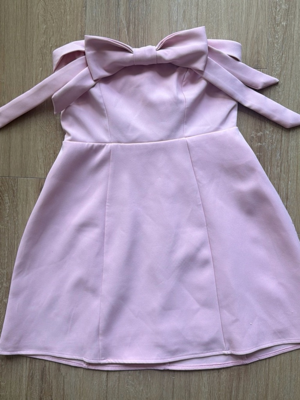 Hello Molly Glow Up Now Strapless Mini Dress - Pink